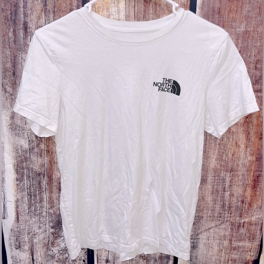 The North Face White Short Sleeve Tee
